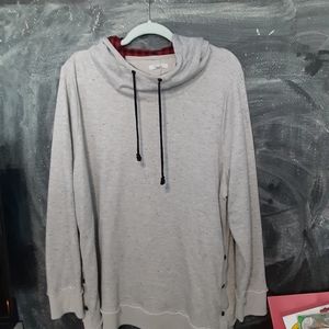 Light grey Maurices checkered thick sweatshirt